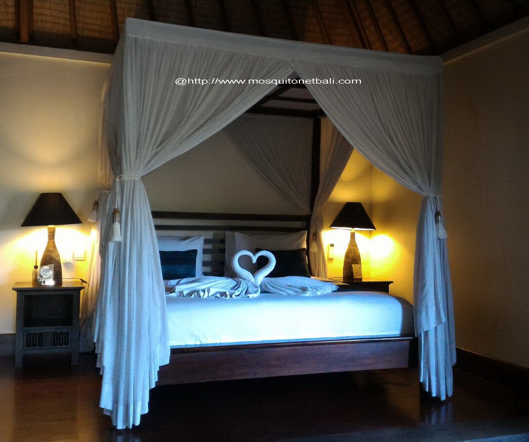 Cotton Rectangular Mosquito Net (Queen Size) MOSQUITO NET BALI