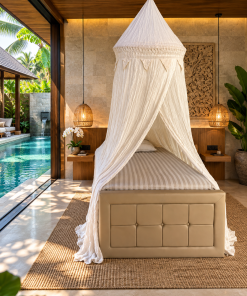 Circular Mosquito Net Rayon (Diameter 90 cm) - Image 4