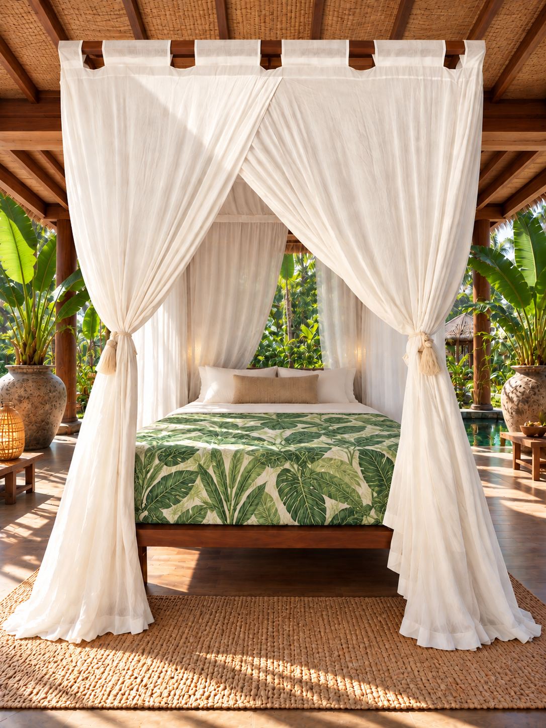 Rectangular Mosquito Net Rayon 2 (King Size) - Image 2