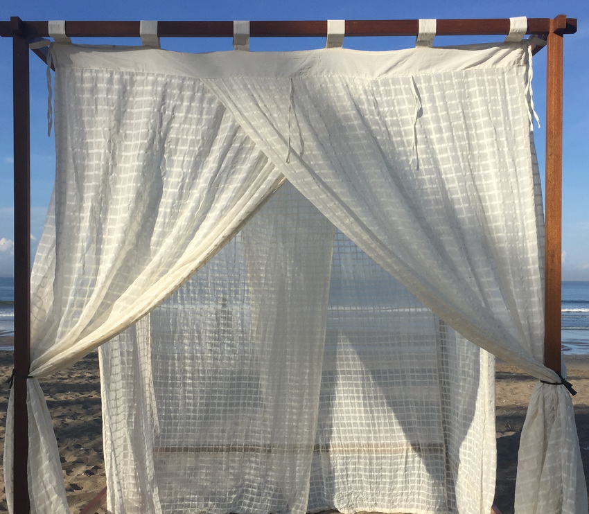 Rayon Rectangular Mosquito Net without middle layer (King Size)