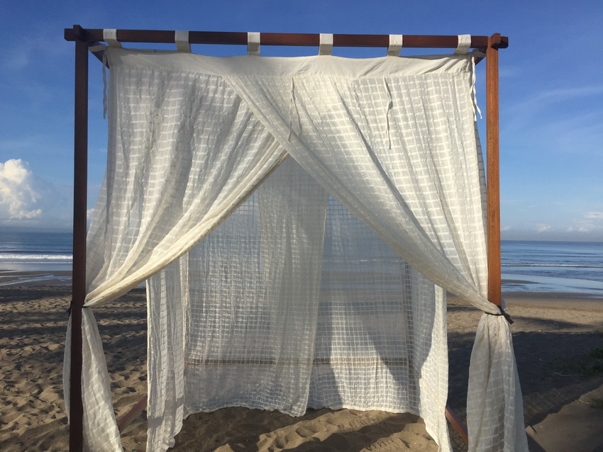 Rayon Rectangular Mosquito Net without middle layer (Queen Size)