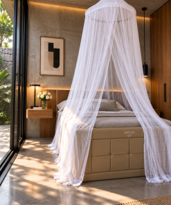 Circular Tulle Mosquito Net (Diameter 90 cm) - Image 4