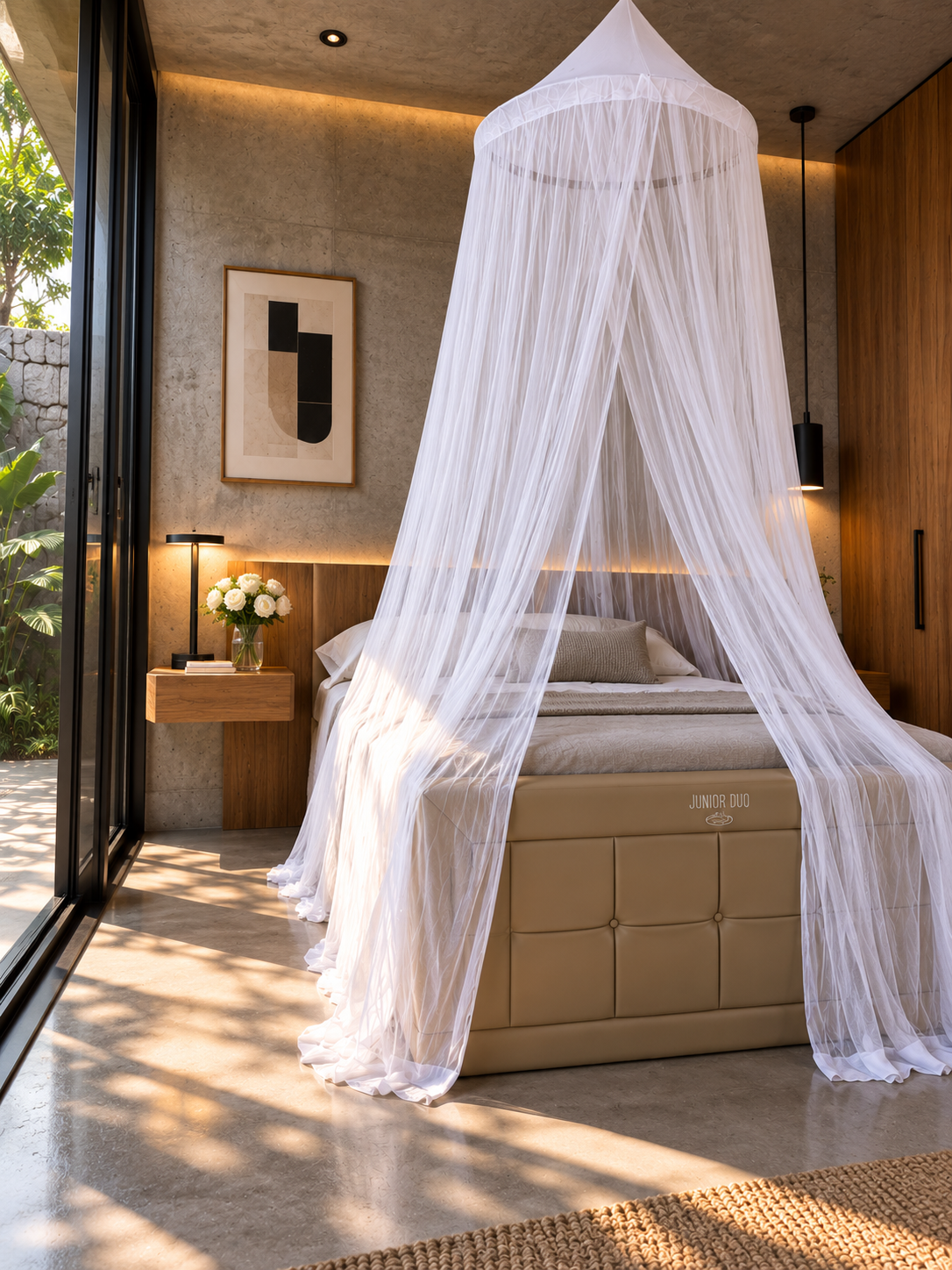 Circular Tulle Mosquito Net (Diameter 90 cm) - Image 4
